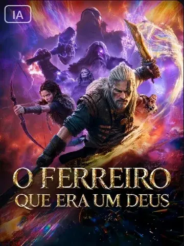 Capa de O Ferreiro que Era um Deus