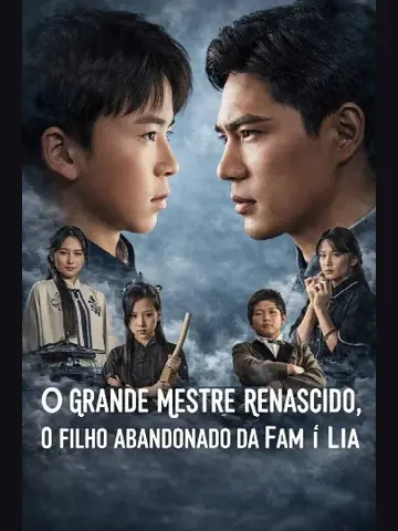 Capa de O Grande Mestre Renascido: o Filho Abandonado da Família