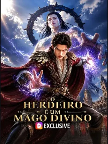 Capa de O Herdeiro É um Mago Divino