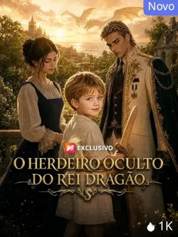 Capa de O Herdeiro Oculto do Rei Dragão