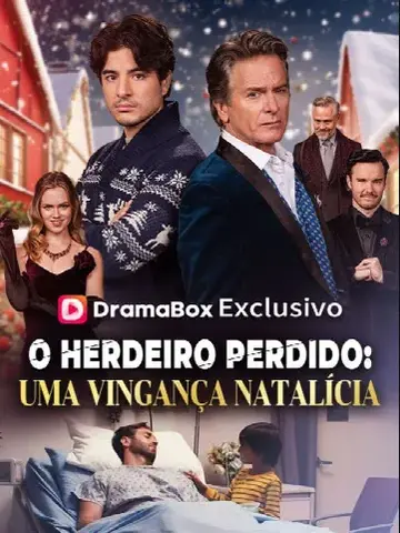 Capa de O Herdeiro Perdido: uma Vingança Natalícia