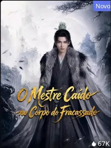 Capa de O Mestre Caído no Corpo do Fracassado