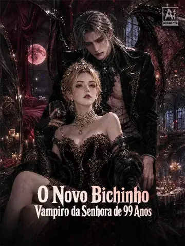 Capa de O Novo Bichinho Vampiro da Senhora de 99 Anos