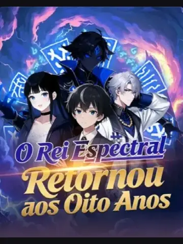Capa de O Rei Espectral Retornou Aos Oito Anos