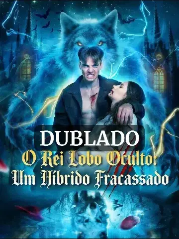 Capa de O Rei Lobo Oculto um Híbrido Fracassado