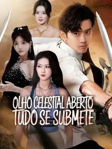 Capa de Olho Celestial Aberto Tudo Se Submete / Olho Divino Poder sem Limites