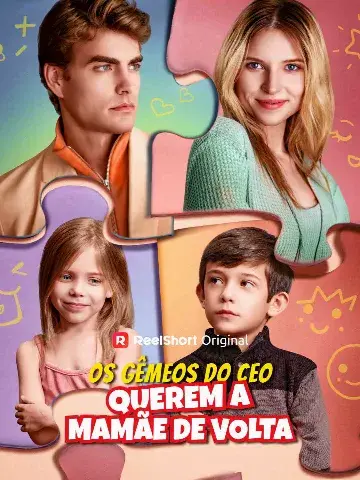 Capa de Os Gêmeos do CEO Querem a Mamãe de Volta