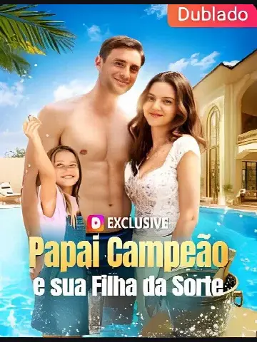 Capa de Papai Campeão e Sua Filha de Sorte