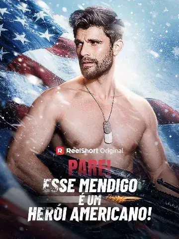 Capa de Pare! Esse Mendigo É um Herói Americano!