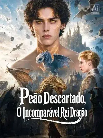 Capa de Peão Descartado, o Incomparável Rei Dragão