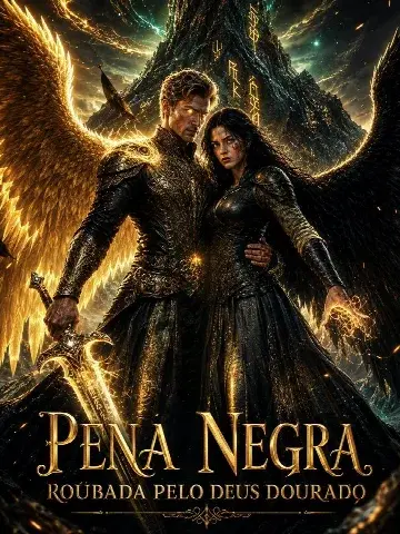 Capa de Pena Negra Roubada Pelo Deus Dourado