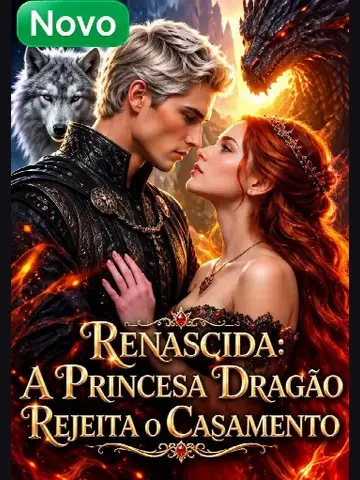 Capa de Renascida: a Princesa Dragão Rejeita o Casamento