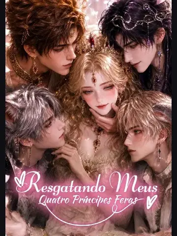 Capa de Resgatando Meus Quatro Príncipes Feras