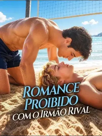 Capa de Romance Proibido / Com o Irmão do Rival / 18+