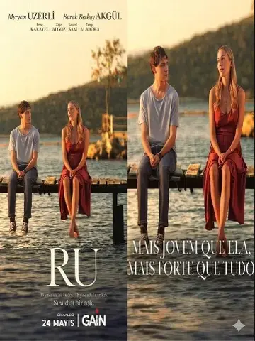 Capa de RU - MAIS JOVEM QUE ELA MAIS FORTE QUE TUDO Mini Drama Turco