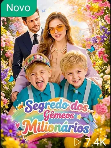 Capa de Segredo dos Gêmeos Milionários