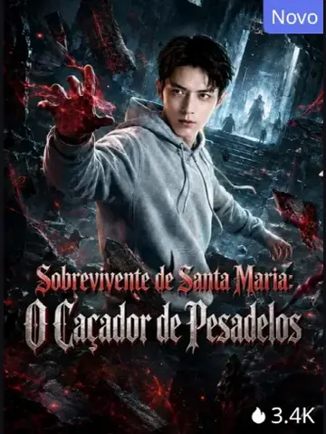 Capa de Sobrevivente de Santa Maria: o Caçador de Pesadelos