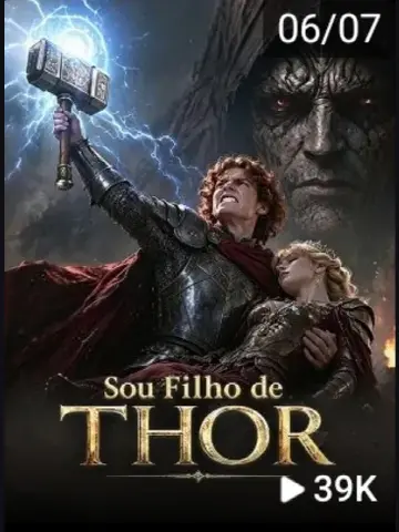 Capa de Sou Filho de Thor