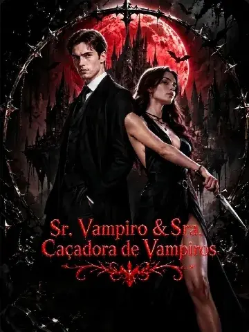 Capa de Sr. Vampiro & Sra. Caçadora de Vampiros