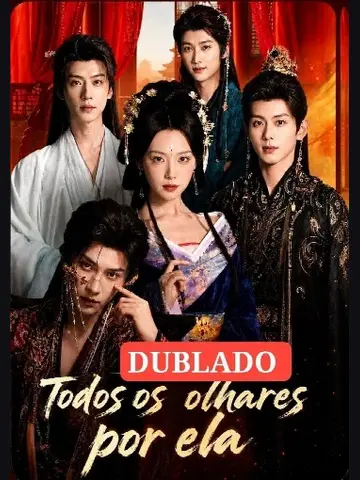 Capa de TODOS OS OLHARES POR ELA Orientações da Fênix Vermelha