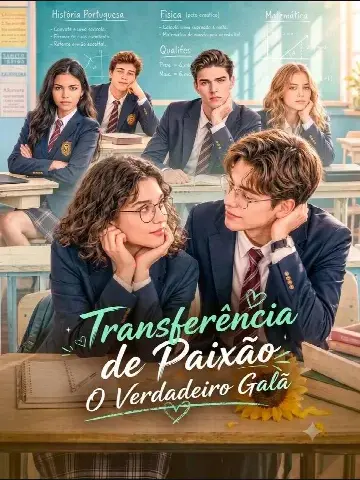 Capa de Transferência de Paixão, o Verdadeiro Galã