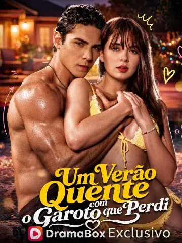 Capa de Um Verão Quente com o Garoto que Perdi