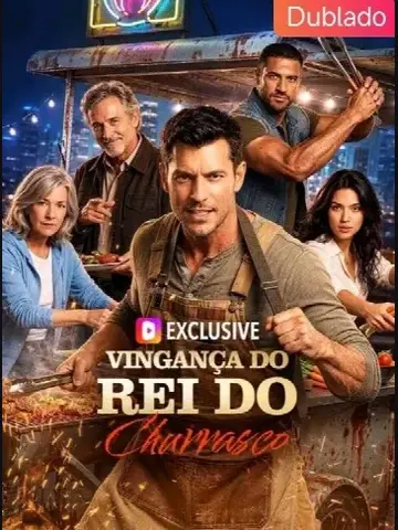 Capa de Vingança do Rei do Churrasco